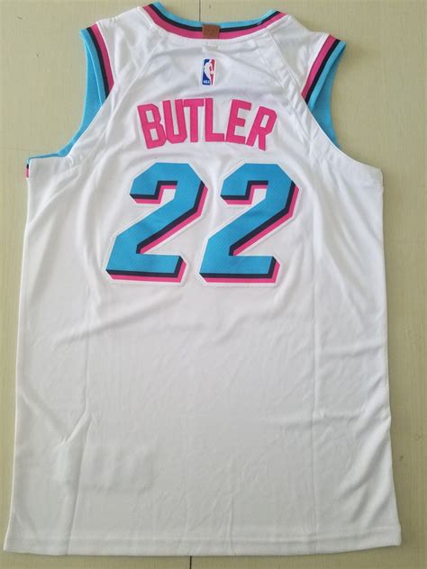 Men 22 Jimmy Butler Jersey White Miami Heat Jersey Swingman Fanatics ...
