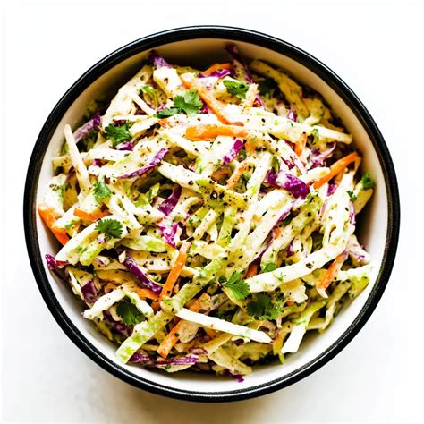Easy Cilantro Lime Slaw Recipe - Ready in 10 Minutes - Savoury Flavor