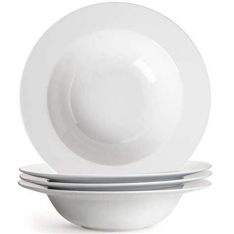 Amazon.com | Wareland Pasta Bowls, 40oz Salad Bowls, 12 inch White ...