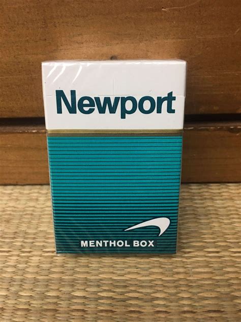 Newport Menthol King Size Cigarette Crush-Proof Box! - Danly's Vintage ...