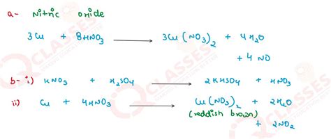 Class10 ICSE Chemistry Chapter Nitric Acid