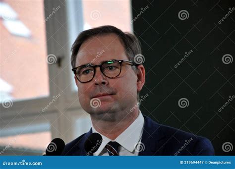 Denmark`s Finance Minister Nicolai Wammen Holds Press Conference ...