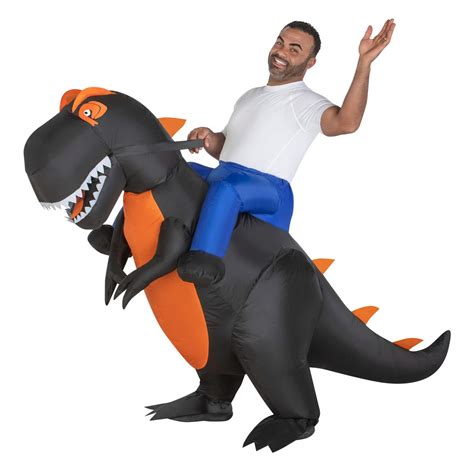 Inflatable T-Rex Halloween Costume, Adult, Unisex, Standard | Party City