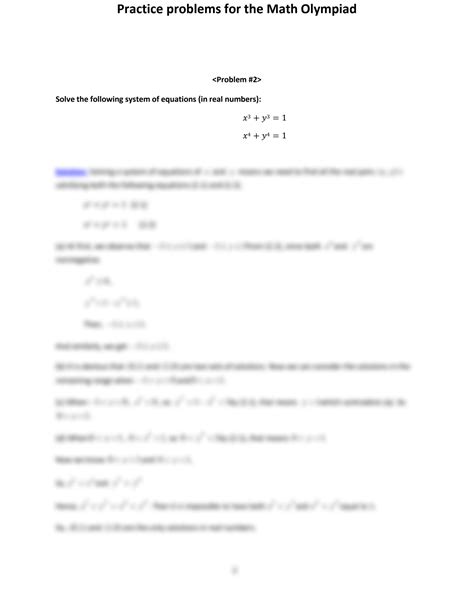 Image result for Math Olympiad Problems