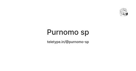 Purnomo sp — Teletype