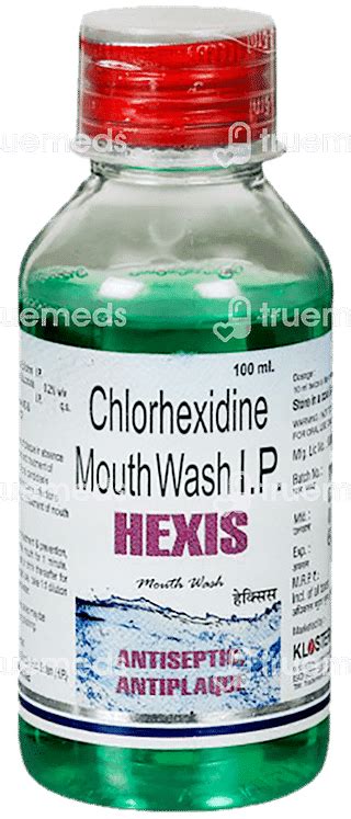 Hexis Mouth Wash 100 Ml - Uses, Side Effects, Dosage, Price | Truemeds