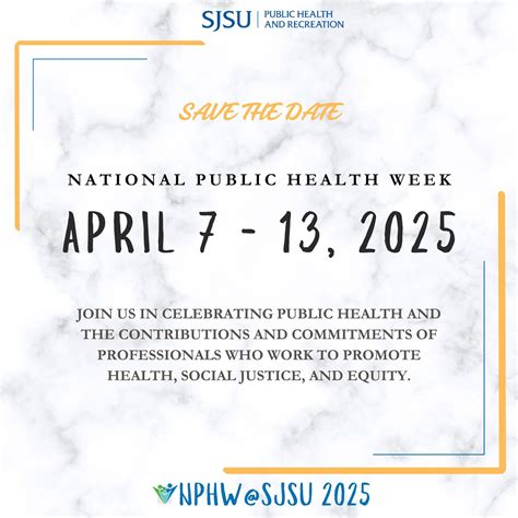 Public Health & Recreation • San Jose State University | 🚨 Mark your ...