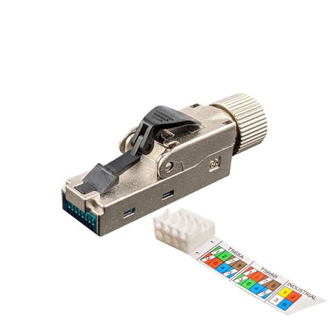 Buy in India Simply45 S45-1710S 10G Rated RJ45 Shielded Field Plug for ...
