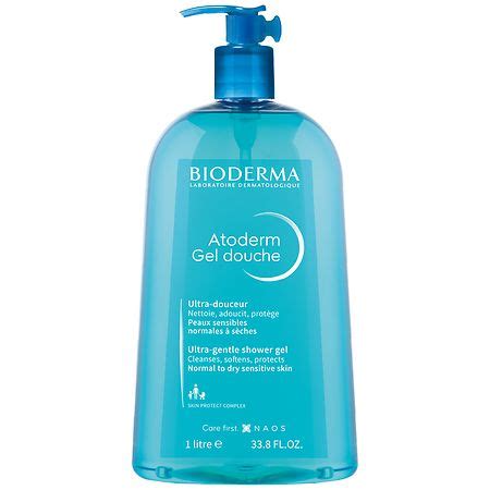 BIODERMA Atoderm Moisturizing and Cleansing Shower Gel For Dry ...