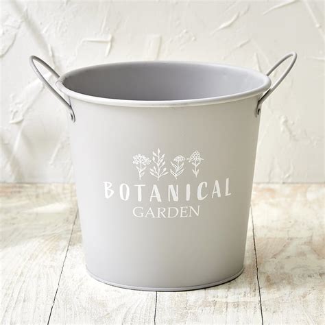 Buy Lets Garden Rustica Metal Planter with Handles from Home Centre at ...