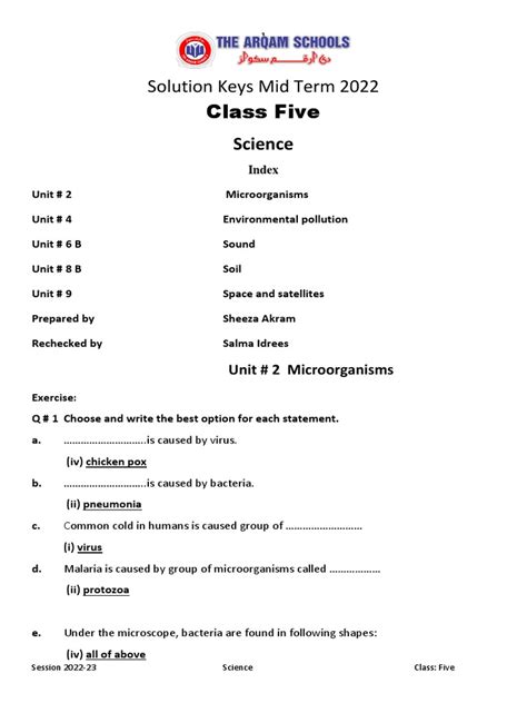 Image result for Class 5 Science Unit