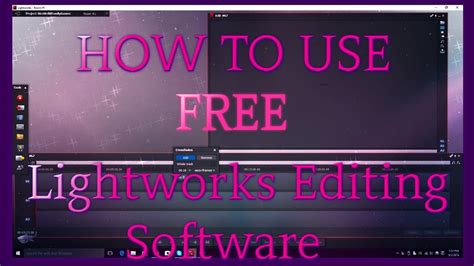 Image result for Lightworks Editing Basics