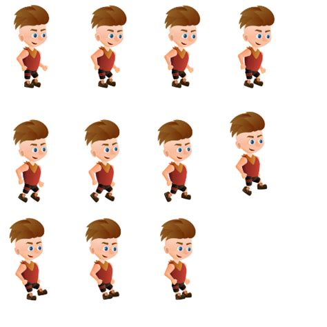 Sprite Animation Character 的图像结果