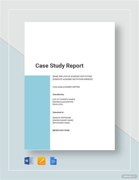 Image result for Sample of a Case Study Report