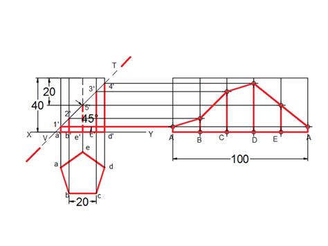 Image result for Development of Surfaces Engineering Drawing
