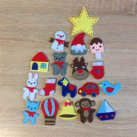 Felt Christmas Tree Pattern 的图像结果