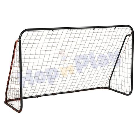 Hop N Play Portable Steel Football Goal Post, 4x2.6 FT Rebound Net with ...