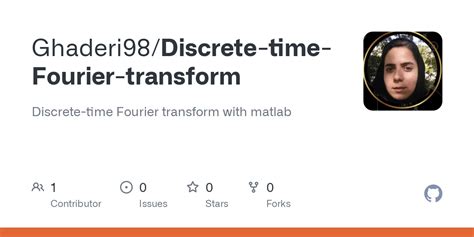 Discrete-Time Fourier Transform MATLAB 的图像结果