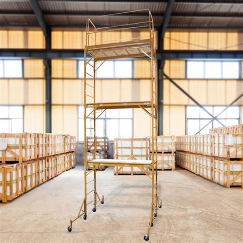 Pro-Series by Buffalo Tools Scaffolding Steel 6-ft H x 6-ft W x 8-ft L ...