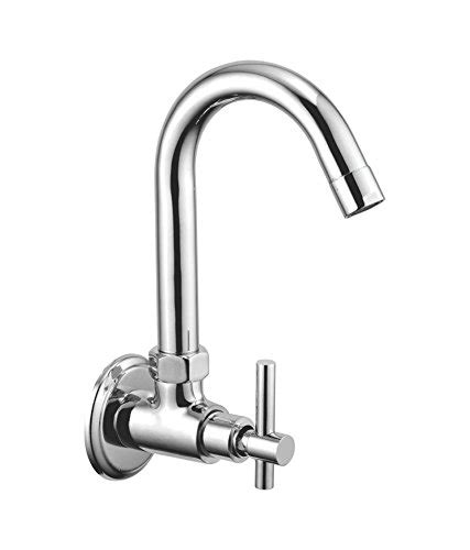 10x Sink Tap / Sink Cock TRIM Swivel Spout Chrome Plated Foam Flow 15MM ...