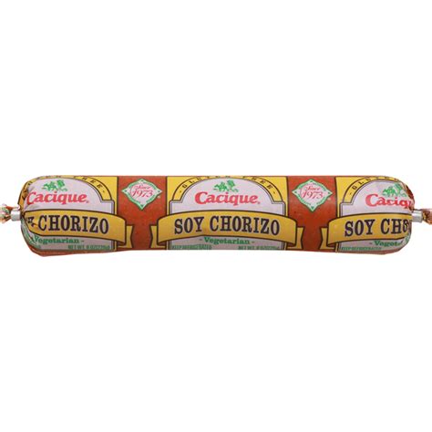 Cacique Soy Chorizo, Vegetarian (8 oz) Delivery or Pickup Near Me ...