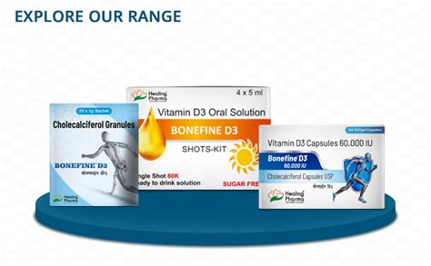 Healing Pharma - Bonefine Calcium & Vitamin D3 Supplement | 500mg ...