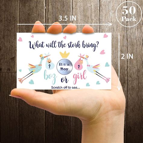 Antgiftshop 30 Pack Gender Reveal Scratch Off Cards,Gender India | Ubuy