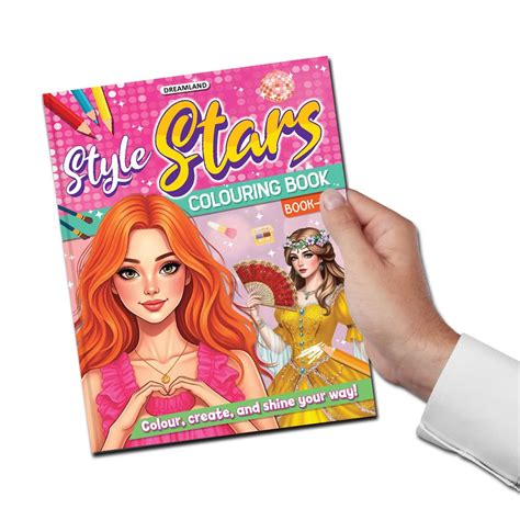 Style Stars Fashion Colouring Book for Girls, Kids and Teens: Book 3 ...