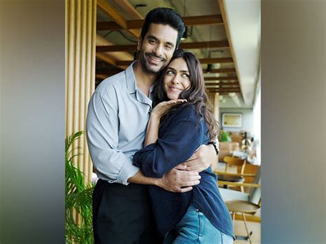 Angad Bedi drops adorable picture with 'Lust Stories 2' co-star Mrunal ...