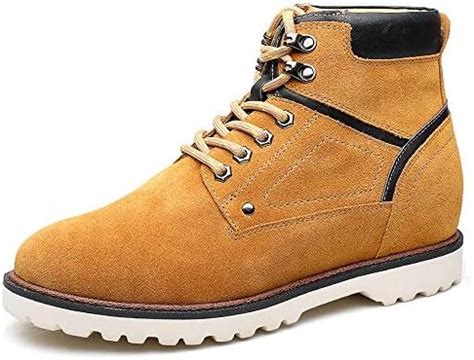 Buy CHAMARIPA Men's Invisible Height Increasing Elevator Shoes-Suede ...