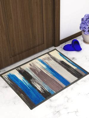 Elevate Your Entryway with Athom Living Canvas Blue Premium Anti-Slip
