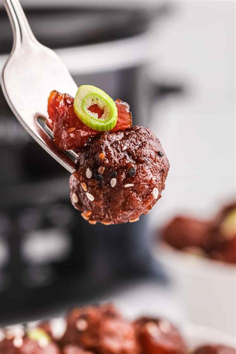 Slow Roasted Italian Teriyaki Meatballs at George Tarenorerer blog