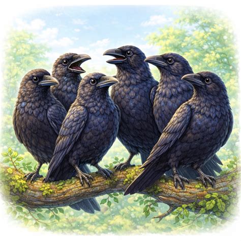 The Majestic Constable of Ravens: A Poetic Symphony of Feathers and Power