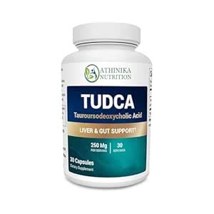TUDCA Supplement (Tauroursodeoxycholic Acid) - Powerful Formula for ...