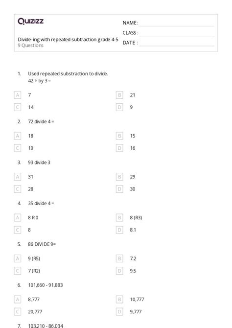 Image result for 5th Grade Math Subtraction Worksheets
