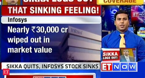 infosys: Sikka logs out, Infosys investor wealth tanks by 30K crore ...