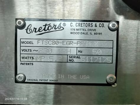 Used Ft 80 Cretors Popper and Ft Savoury coater 80 pounds per hour Used ...