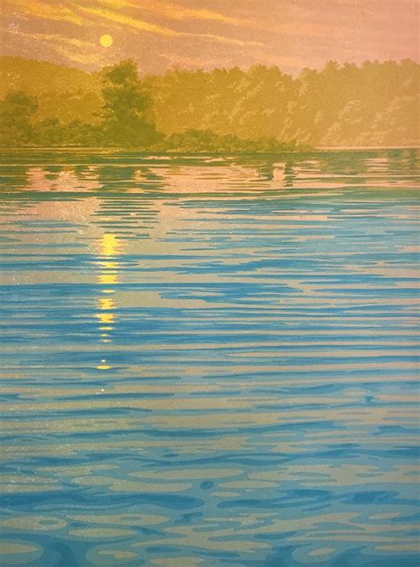 Serenity - Limited Edition of 25 Printmaking by William Hays | Saatchi Art
