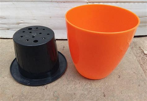 Self Watering Planter 4", Orange – ChhajedGarden.com