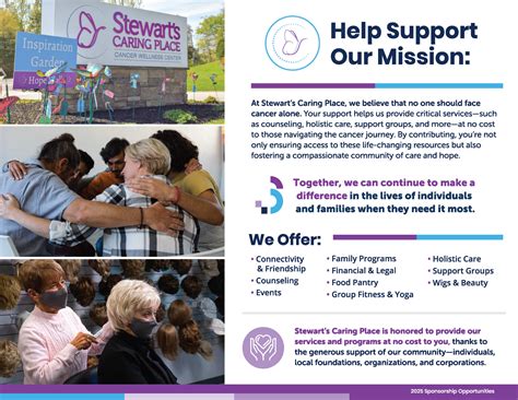 Sponsorships - Stewart's Caring Place