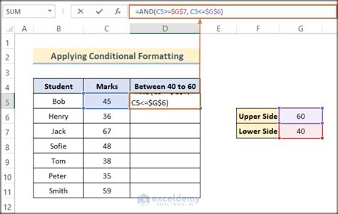Image result for Excel Logic Between Two Numbers