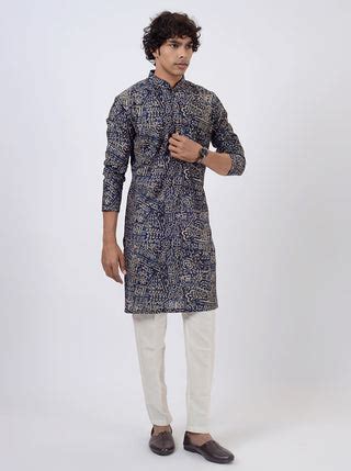Ethnic Kurta For Men | Buy Designer Printed Men's Kurta Online – The ...