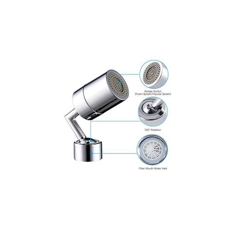 Buy Universal Splash Filter Faucet, 720° Rotate Faucet Aerator Sink ...