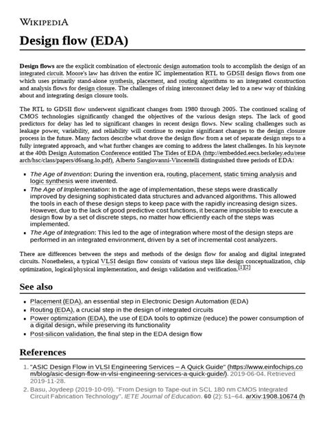 Image result for Design Flow Eda