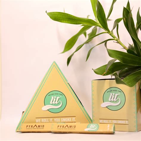 Pyramid Brown (62 cones) | Lit
