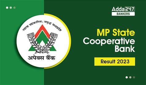 MP State Cooperative Bank Result 2023, Check Result & Marks