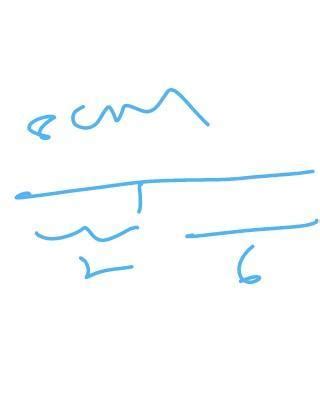 draw a line segment of length 8 cm and divide it in the ratio 1:3 ...