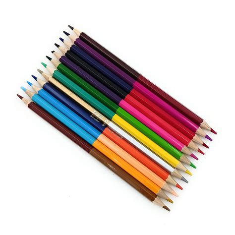 Double Sided Color Pencil Set - Space & Unicorn – Giftoo.in
