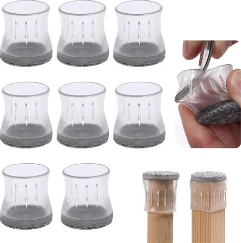 Furnigear Chair Leg Floor Protectors Chair Leg Caps Chair Leg ...