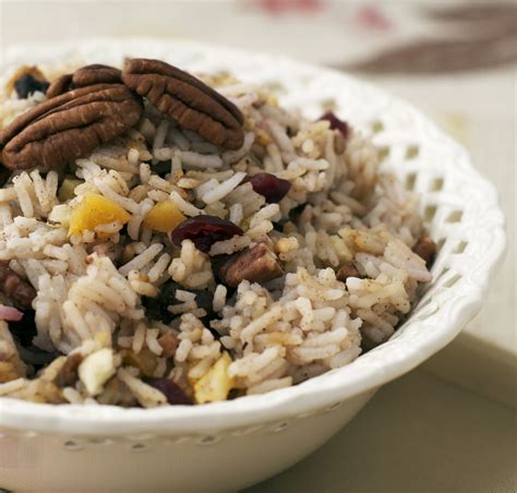 Festive Rice with Fruits and Nuts ~ Heat Oven to 350